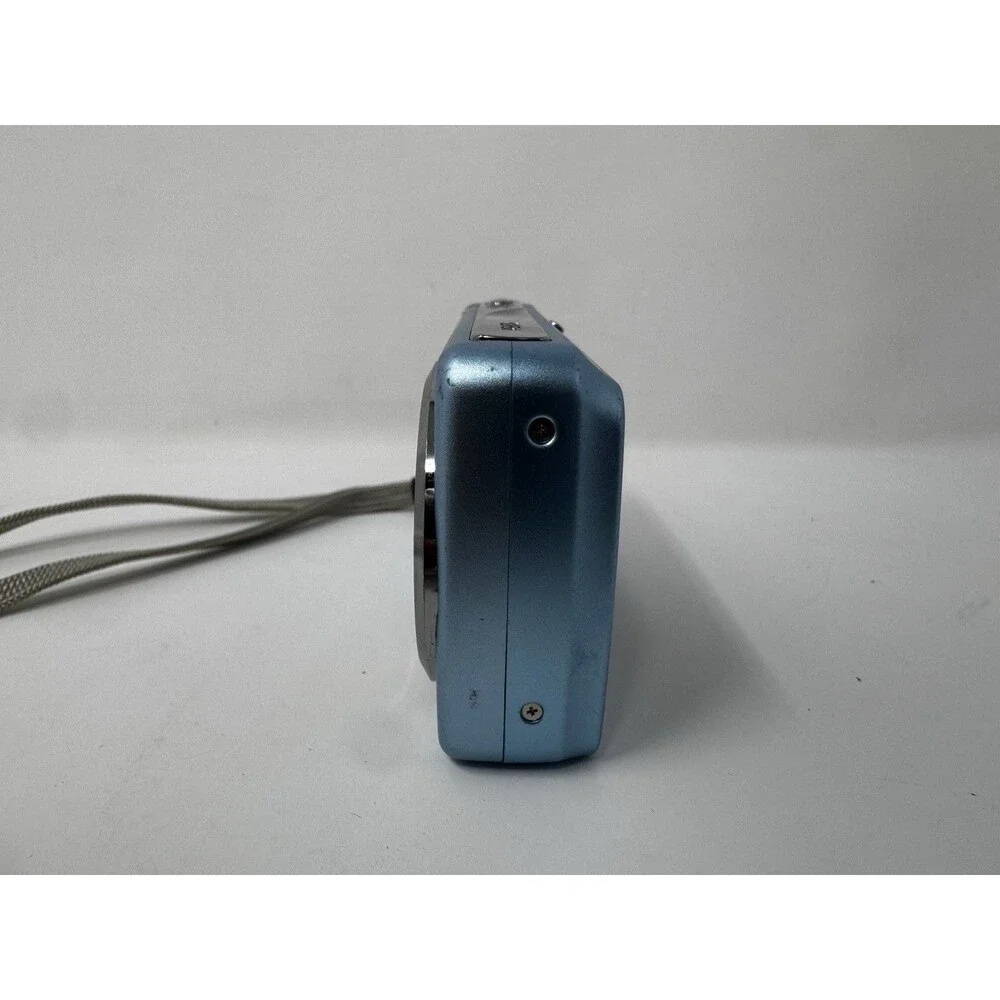 Pentax Optio M50 8MP Digital Camera Blue w/ Charger 2 Batteries (See Video)